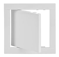 Steinberg14 Weiß 15x15 cm Revisionsklappe Revisionstür Wartungsklappe Inspektionsklappe aus Kunststoff 150x150 mm