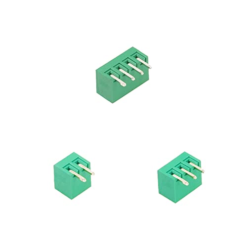 Rrina Kit de Conector de Bloco de Terminais de Parafuso de Montagem Em Pcb de 45 Peças com Passo de