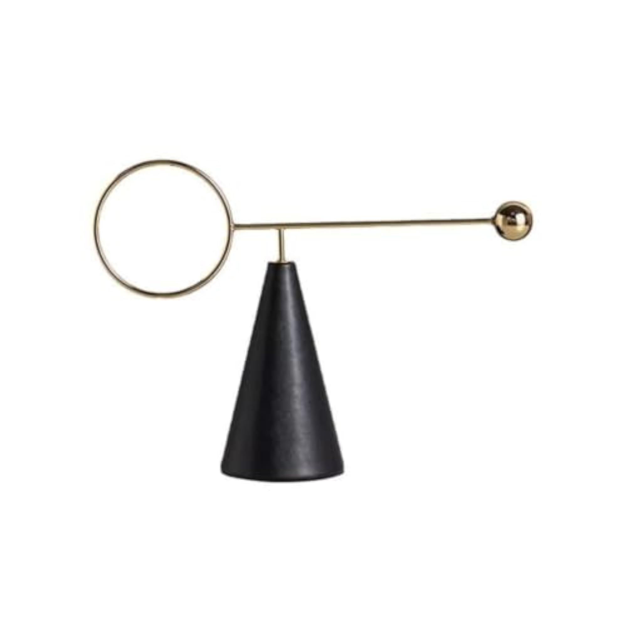 Modern Tabletop Sculpture Minimalist Geometric Ornament