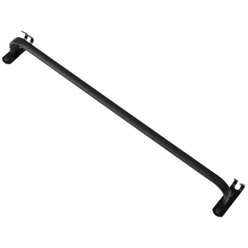 Decomelody VV2510 Handtuchhalter Schwarz Aluminium