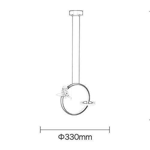 Candela de iluminación deco para transformar dormitorios oscuros en cuartos alegres 5