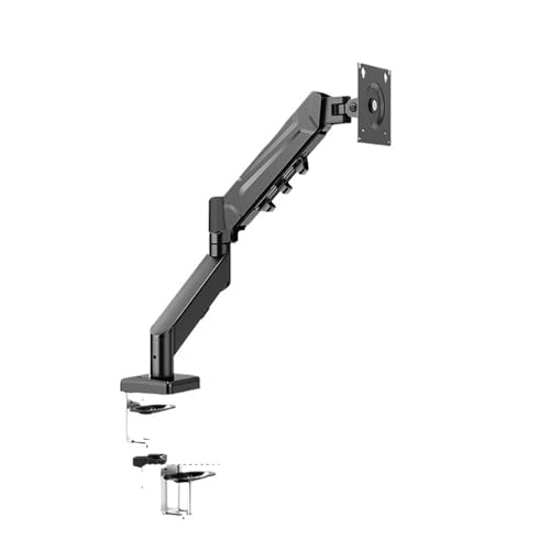 Bras robotisé pour support d'écran PC noir articulation bureau