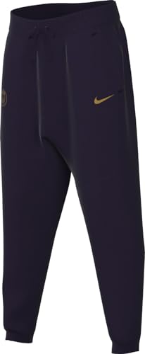Nike Pantalón para niño PSG B NSW Tch FLC Pant, negro y dorado gamuza, DV4847-498, M