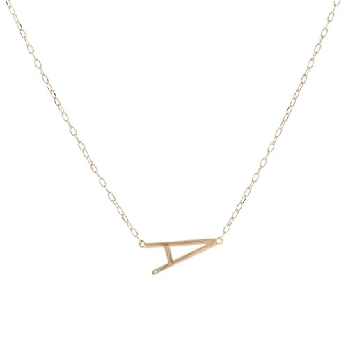 Alex and Ani Initial Pendant Necklace