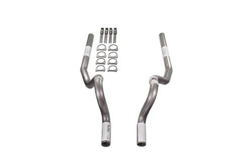 Exhaust Tailpipe Actuator - Updated Diagnostics - 2020 Ford Mustang GT500 2 Truck Exhaust Kits 2.5' Dual Exhaust Kit with No Muffler Rear Exit Fits Mustangs 86 to 04