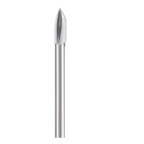 Juego de brocas para tallar madera con vástago de 1/4" para microescultura fina