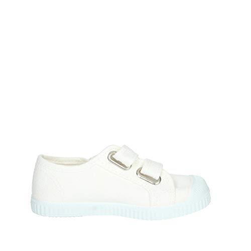Chaussures bébé Cienta en coton blanc pour les sorties au parc