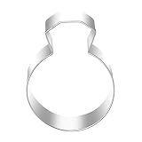Snack en Acier Inoxydable Meurt Motifs festifs glaçage Cookie Prop Outils d'argile de poterie Douce Accessoire Cake Design Lettre (5-E, One Size)