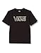 Vans Drop V Fill Boys-B T-Shirt, Black, L Unisex-Bambini