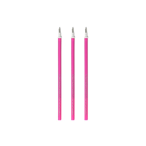 Legami - Recargas Bolígrafo Gel Rosa En Oferta Legami - Recambio Para Bolígrafo De Gel Borrable, Juego De 3 Piezas, Altura 13 Cm, Tinta Termosensible Rosa, Punta 0,7 Mm