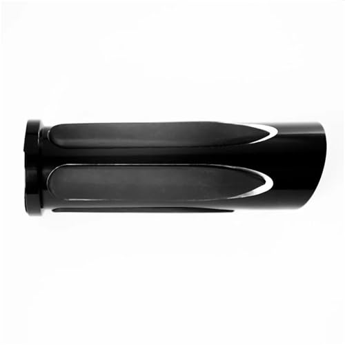 Poignées de guidon noires 1 pouce pour moto Touring et Road King