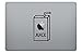 pixlfactory Apple Juice Aufkleber Sticker aus Vinyl Folie geeignet für MacBook und Notebook, iPad, Tablet, PC