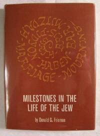 Hardcover Milestones in the Life of the Jew Book