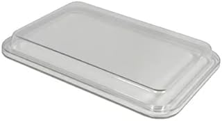 AmeriCan Goods 4/Pcs Clear Dental Procedure Set Up Flat Trays Cover Size B & F for Dental Procedure Tray (F)