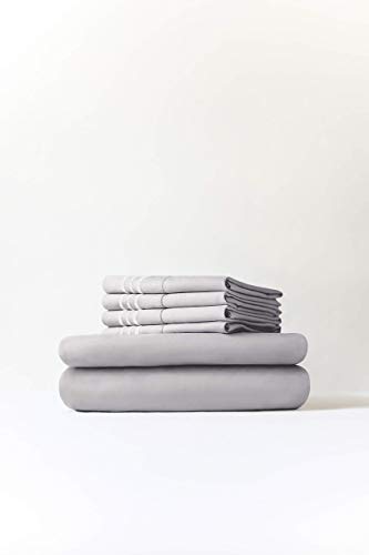 Extra Deep Pocket Sheets - 6 Piece Sheet Set - King Size Sheets Deep Pocket - Extra Deep Bed Sheets - Deep King Fitted Sheet Set - Super And Ultra Deep Sheets - For Deep Pockets Mattress - Fits Easily #TOP2