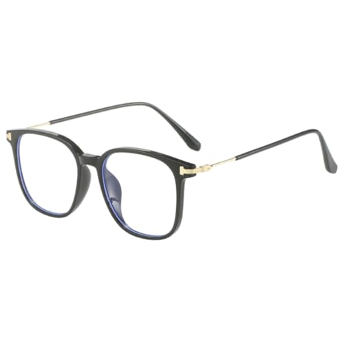Image of Shiratori Square Blue Light Blocking Glasses for Women Men, Lightweight Frame Anti Eyestrain Computer Glasses