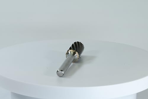 Fresa cilíndrica de carburo sólido 1/4" shank 7/16" cabeza miniatura 7