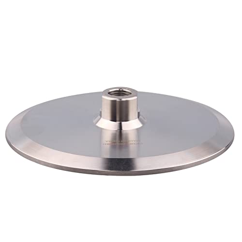 DERNORD Sanitary 4 Inch Tri Clamp to 1/4 Inch NPT Female Tri Clover