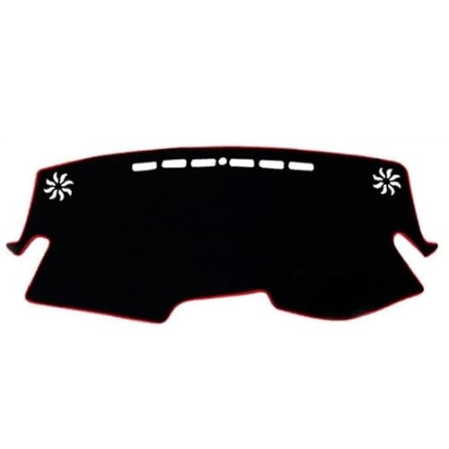 for Toyota C-HR CHR C HR CH R 2016 2017-2019-2022 2023 Car Dashboard Cover Dash Mat Sun Shade Pad(RHD/A Red Side)