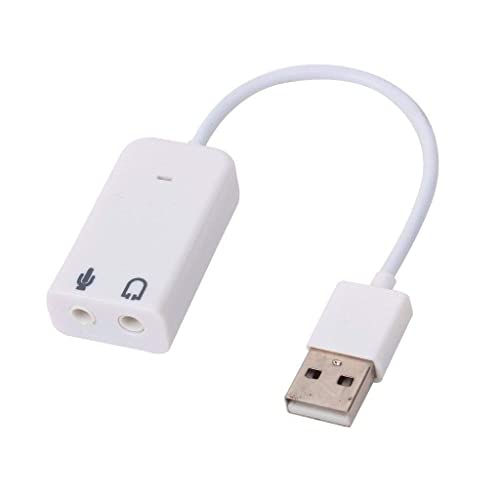 Original Sound Adapter 7.1 Channel for USB External Sound Card for Laptop, PC | 3.5mm Jack for Headphone and Microphone | 7.1 Channel Stereo Experience | Not Compatible for Mc OS Devices Original Sound Adapter 7.1 Channel for USB External Sound Card for Laptop, PC | 3.5mm Jack for Headphone and Microphone | 7.1 Channel Stereo Experience | Not Compatible for Mc OS Devices