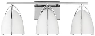 Sea Gull Lighting-Norman-3 Light Bath Vanity-Chrome Finish-LED Lamping Type