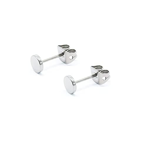 Artskin G23 Titanium Flat Dot Stud Earrings Cover