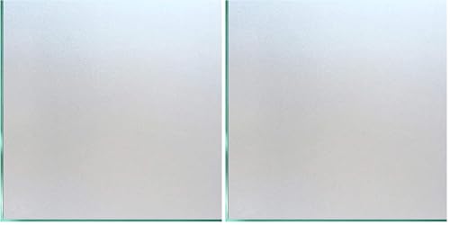 Image of Coavas Window Privacy Film Frosted Glass Window Clings Heat Blocking Window Film Decorative Bathroom Door Window Coverings Frosting Day and Night Privacy Film Home Window Tint (17.5 x 78.7 Inch,Pure)