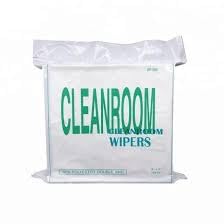 Lucan Techno Lint Free 100% Polyester Cloth Cleanroom Wipers (Pack of 100) Dry Polyester Cleaning Cloth