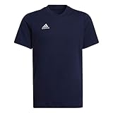 adidas Unisex Kinder Ent22 Tee Y T Shirt, Team Navy Blue 2, 9-10 Jahre EU