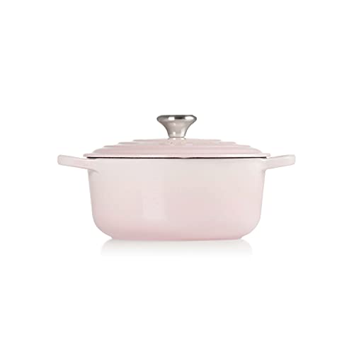 Le Creuset Signature Gusseisen-Bräter mit Deckel, Ø 20 cm, Rund, Für alle Herdarten und Induktion geeignet, Volumen: 2,4 l, 3,092 kg… – Ansicht 2