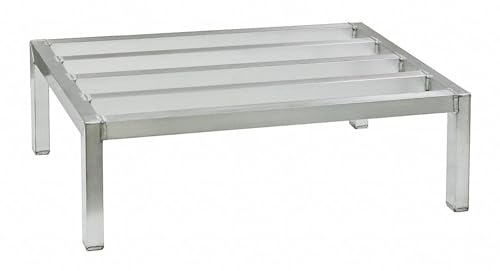 New Age Industrial Low Prof Dunnage Rack,3200 lb.,AL,24 W 2029-1 Each