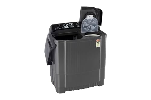 Image of LG 9.5Kg 5 Star Semi Automatic Top Load Washing Machine,(Roller Jet Pulsator + Soak, Rat Away, Middle Black,P9555SKAZ)