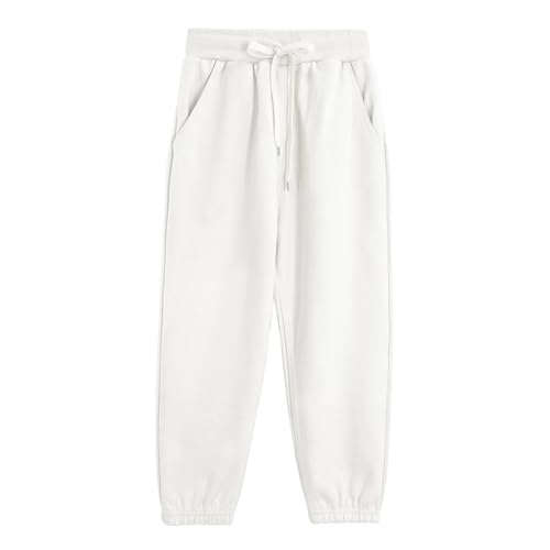 Pantalones de chándal para niños y niñas con cordón elástico clásico suave