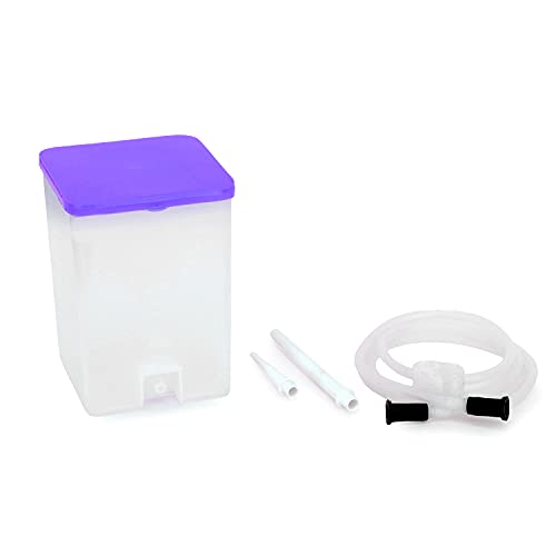 Dgarys Enema Kit Satvik Movement | 1.5 Litre | Improved Model Enema Kit For Home Use With Instruction - 1 Silicon Tube, 2 Nozzles, 1 Clamp(For Men And Women) (B097Q8VPKW) Amazon Price History, Amazon Price Tracker