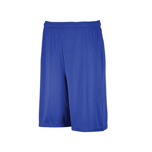 Russell Athletic Men's Dri-Power Performance Short with Pockets Shorts, Royal, S