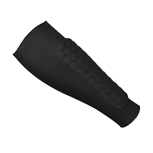 BEBEMOKO Sports Calf Sleeve with Honeycomb Design Breathable Leg Support for Running Cycling Football and Outdoor Activities Comfortable Compression for Men