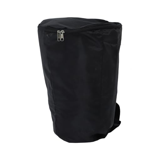 BESPORTBLE African Drum Shoulder Bag Black Backpack Style Waterproof Music Instrument Storage