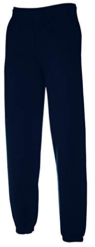 Fruit of the Loom Elasticated Jog Pants, Navy, L