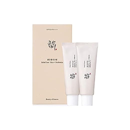 Beauty of Joseon - Set de protector solar de Arroz + Probióticos (50 ml*2 unidades) SPF 50+ PA++++