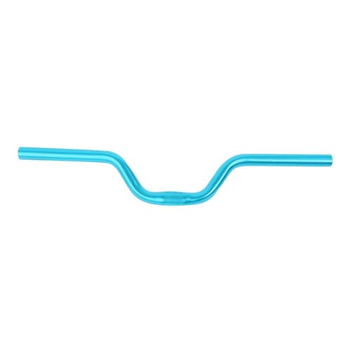 Guidon riser vélo urbain bleu pour rouler confortablement en ville et chemins