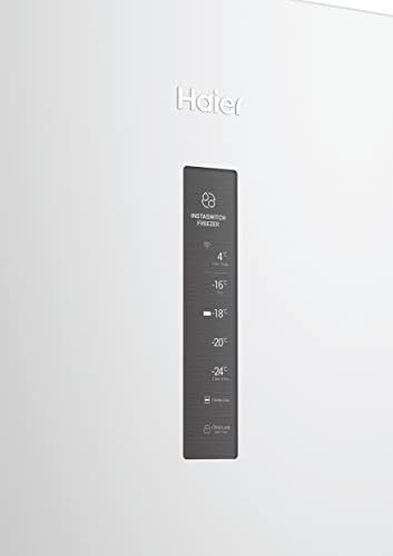 Haier H3F285WEH1 Stand-Gefrierschrank/InstaSwitch/Nutzvolumen 285 L/WIFI Connected hOn-App/Inverter Kompressor/Fresher Zone/Digitales Türdisplay/Weiß