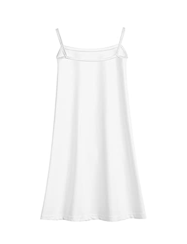 Kids Girls Tank Dress Summer Swimwear Cover Up Sleeveless T-Shirt Dresses Size 5-12 Years2