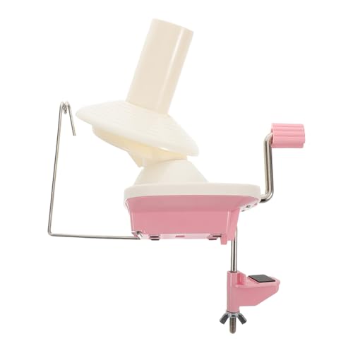 HOMSFOU Wool Ball Winder Machine Hand Operated Yarn Winder Knitting for Efficient Yarn Management Compact Easy to Use