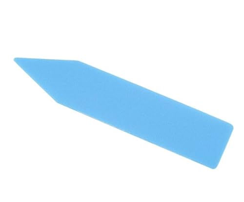 ESESE Lot de 100 marqueurs et étiquettes réutilisables en Plastique for Plantes, idéaux for Le Jardin, Les Terres agricoles et Les vergers, étiquettes de Piquet for l'identification des Plantes(Blue)