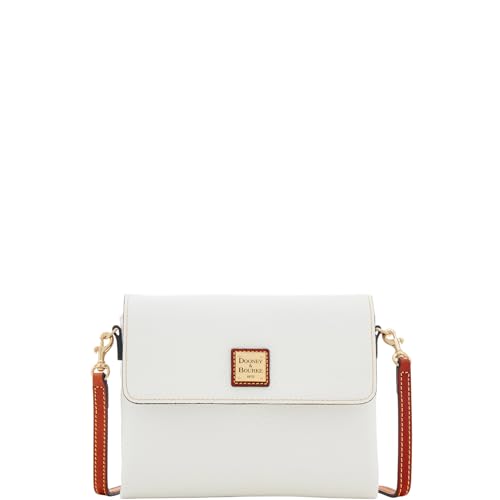 Dooney & Bourke Handbag, Pebble Grain Hunter Crossbody - White
