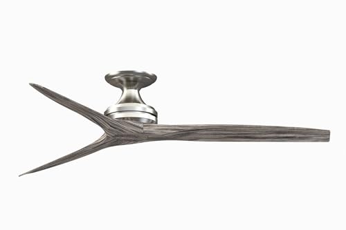 Spitfire - 3 Blade Flush Ceiling Fan-9.5 Inches Tall and