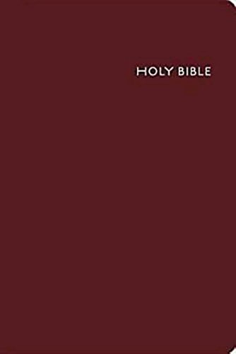 Holy Bible: Common English Bible, Burgundy, Red Letter, Deluxe Gift & Award Edition