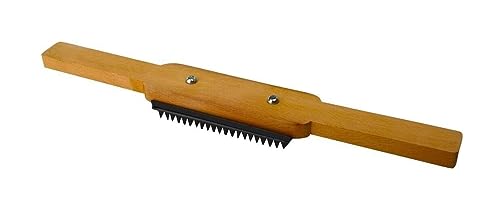 15" Buffer Wheel Rake - Essential Tool for Metal Polishing & Compound Cleaning, Removing Residual | Wooden Handle & Metal Rake - Achieve Professional Results on Buffing Wheels - One Pack image 5