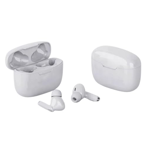 DFF Wireless Earbuds Bluetooth Earphones Headset with Touch Control, Noise Cancelling, Built-in Microphone with Charging case for All Android Phone (001WHITE)