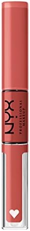 NYX Shine Loud Long Lasting Liquid Lipstick Bundle with Lip Gloss - Cash Flow & Magic Maker